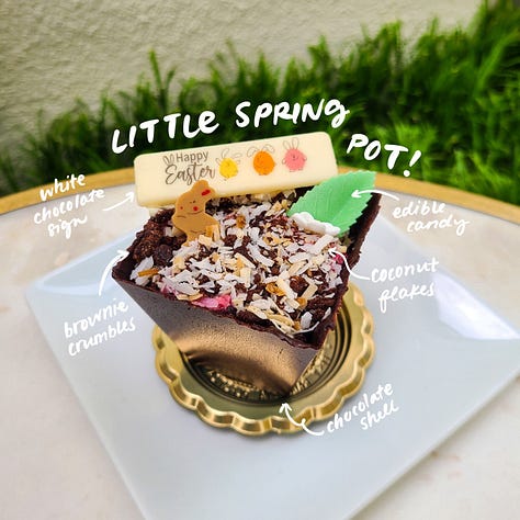 Renaissance Patisserie Little Spring Pot