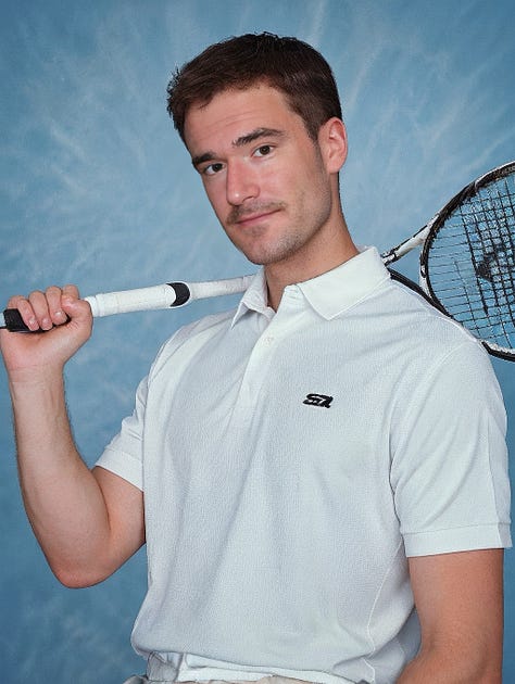 Pictures of me generated by AI in various yearbook poses