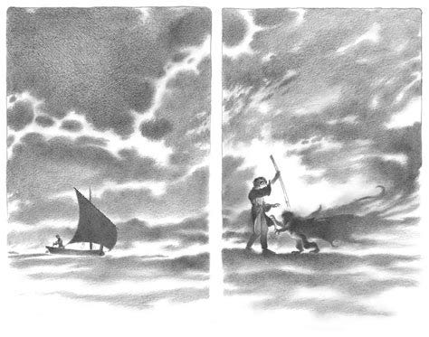 Ged Confronts His Shadow - from A Wizard of Earthsea by Ursula K ... Ged Confronts His Shadow - from A Wizard of Earthsea by Ursula K ...