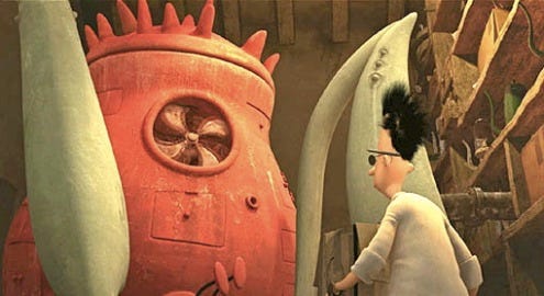 The Lost Thing - inside