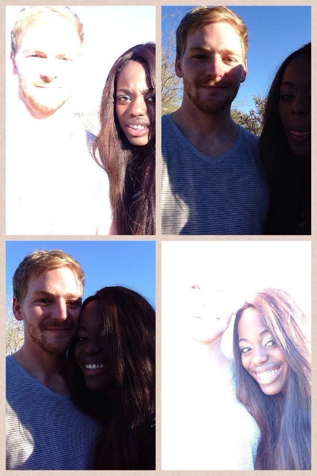 r/pics - The hardest part of being in a biracial relationship is taking a picture together r/pics - The hardest part of being in a biracial relationship is taking a picture together