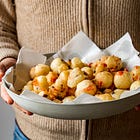 Pittule Salentine, fried dough balls from Salento