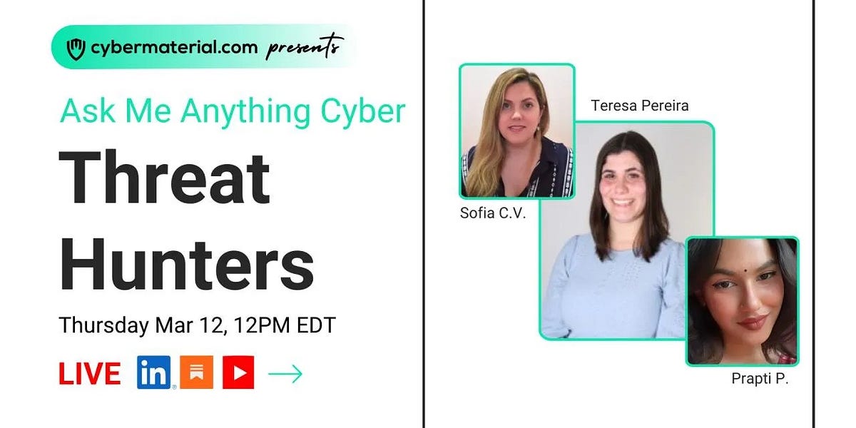 Ask Me Anything: Cyber Threat Hunters
