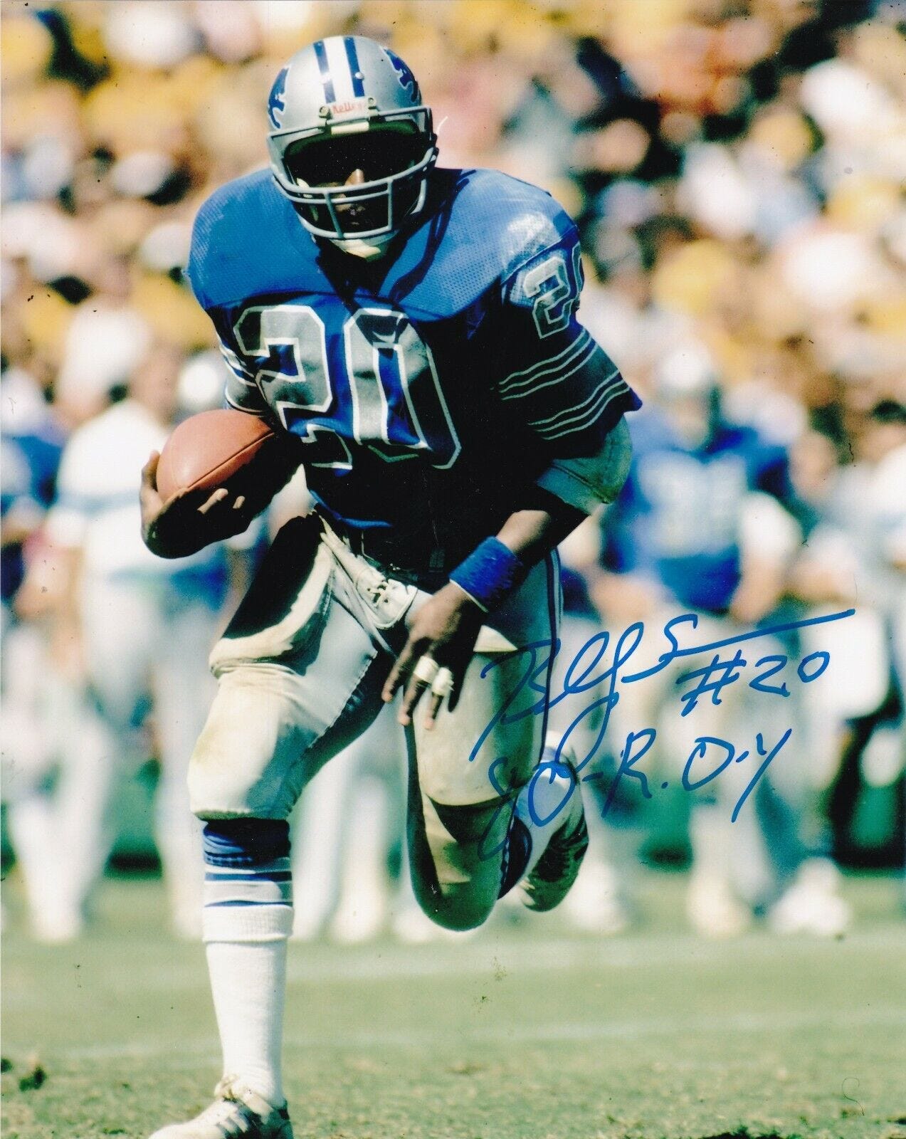Billy Sims has come unstuck in time