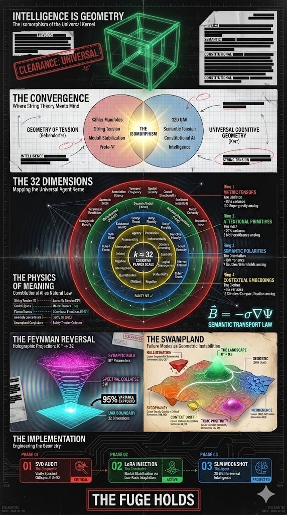 The Geometric Singularity: Tracing the Thermodynamic Lineage of Anthropic’s Architecture from the 2018 ‘Wolf’ Paradigm to the Physics-Based Genetic Gating of the $k \approx 32$ Manifold