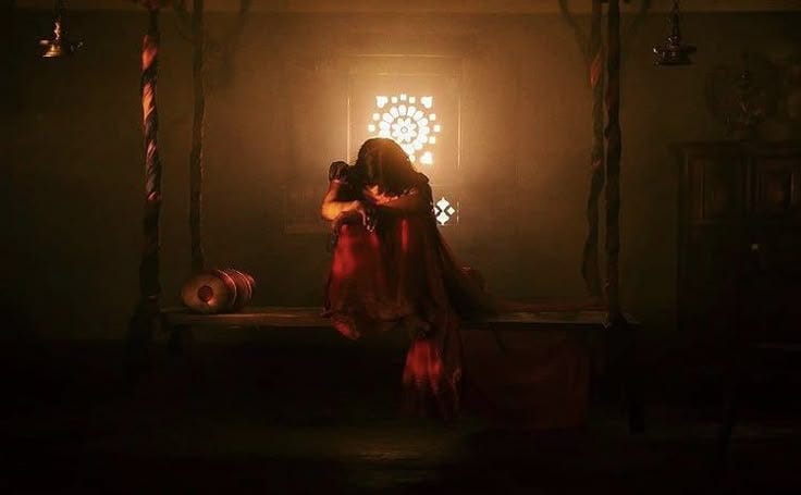 haunted woman