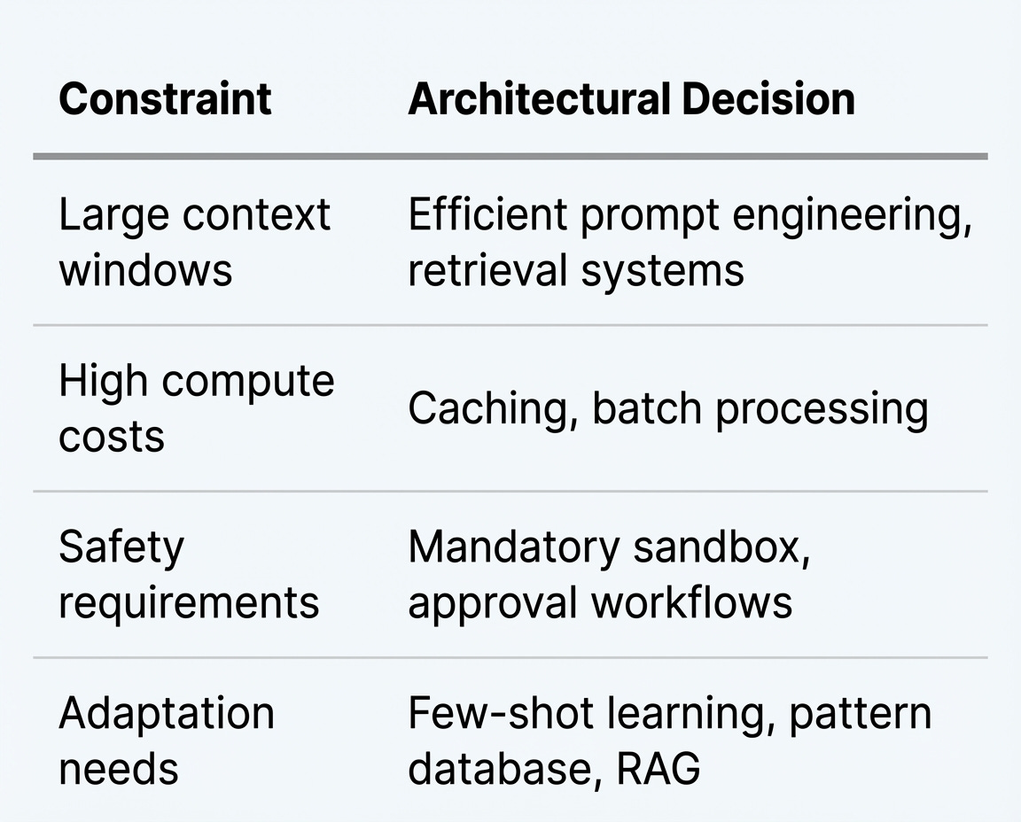 Constratins shape architecture for Agentic AI Systems | Crack PM Interview
