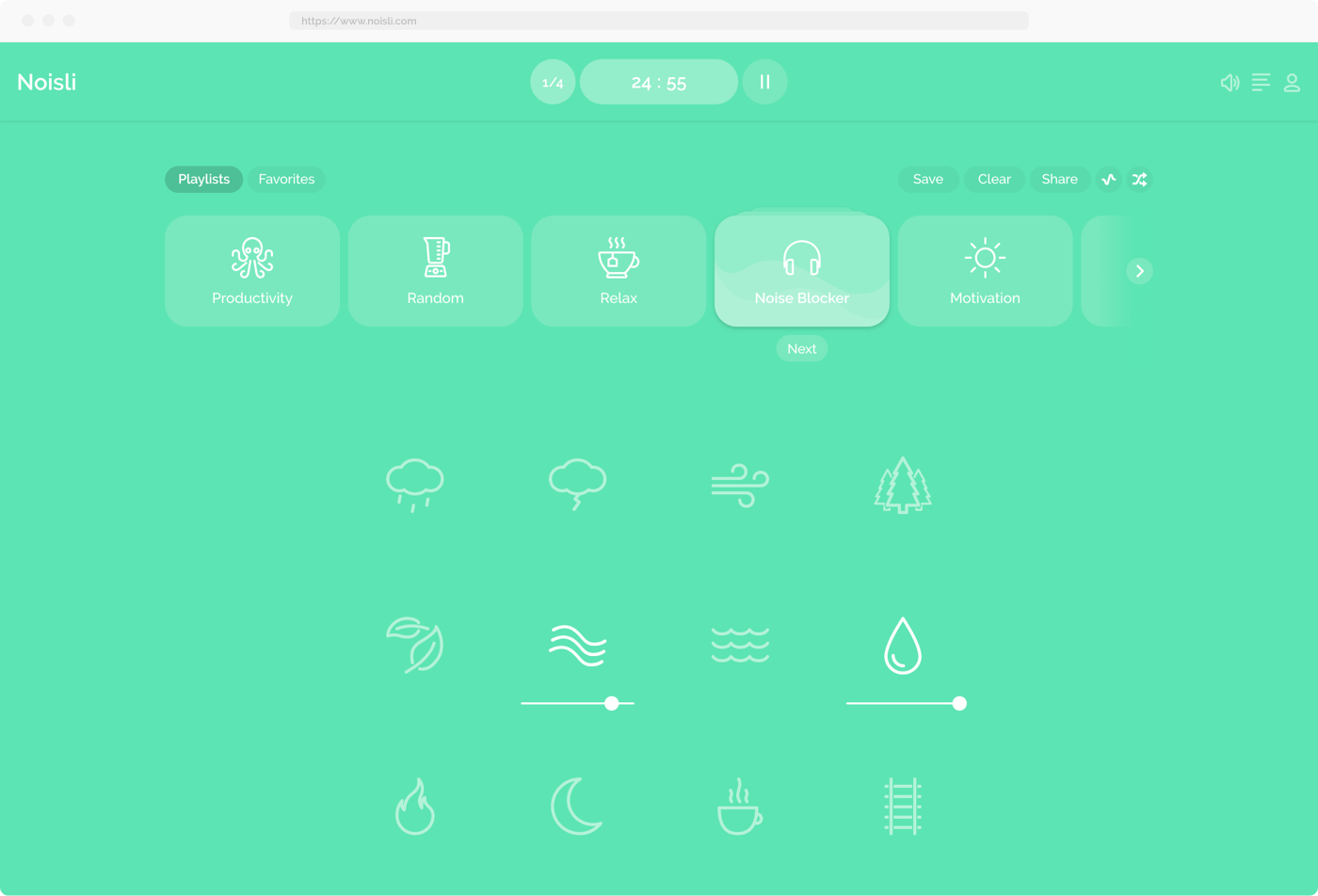 The Pomodoro Technique with the Noisli Timer - Noisli