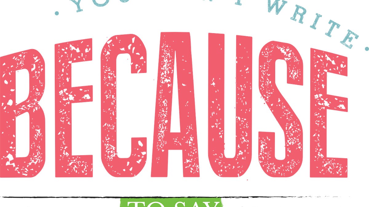 I Write Because I've Got Something to Say ...