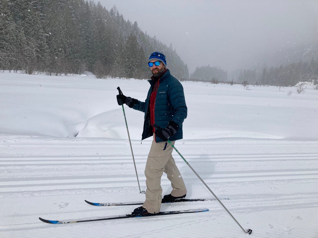 A person skiing on the snow

Description automatically generated with medium confidence