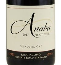2017 Anaba Wines Sangiacomo Roberts Road Vineyard Pinot Noir | WineBid |  Wine for Sale