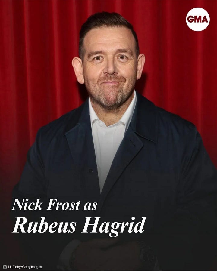 Major Roles in new Harry Potter TV series
