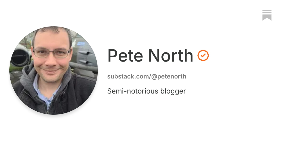 Pete North | Substack