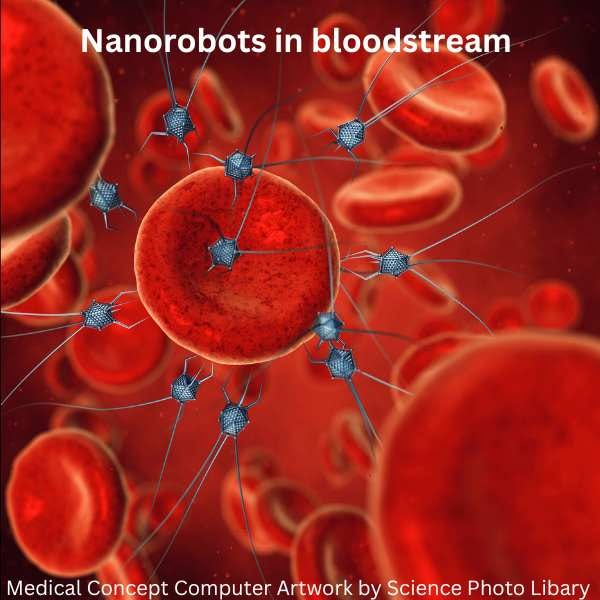 Nanorobots in the Bloodstream Computer Artwork Nanorobots in the Bloodstream Computer Artwork