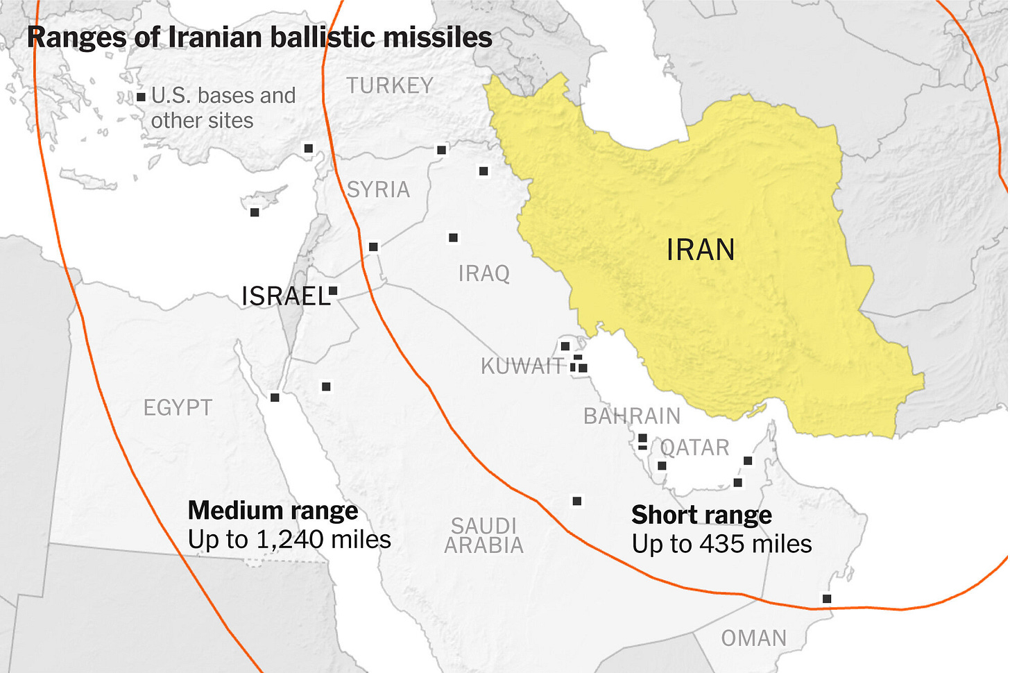 Maps: See Where the Latest Strikes Have Hit Iran and Israel - The New York  Times