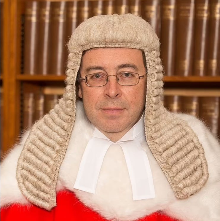 Mr Justice Williams | Ministry of Injustice | Law and Justice