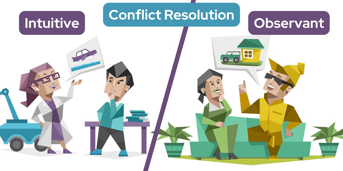 How to Lead Intuitive and Observant Personalities Through Conflict