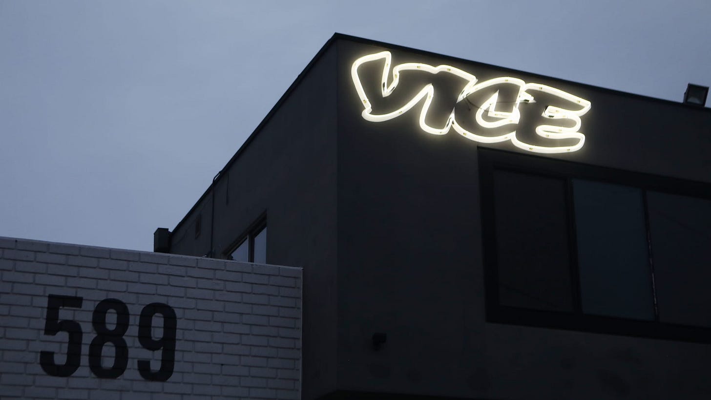 Vice Media restarts sale process at lower valuation Vice Media restarts sale process at lower valuation