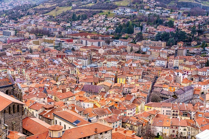 The views from the Rocher Corneille