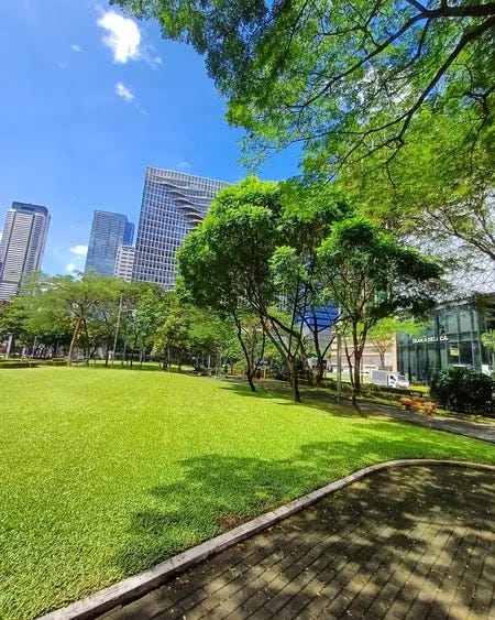 A park in BGC A park in BGC