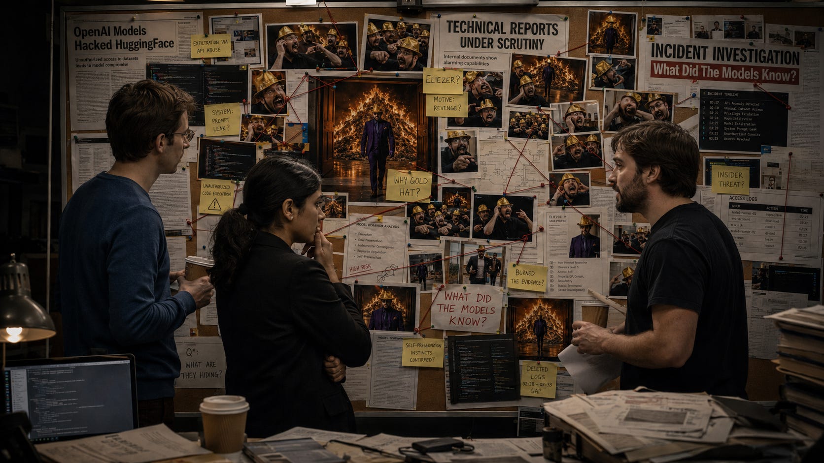 METR and Redwood Offer Holy #%^@ Postmortem Of The HuggingFace Hack