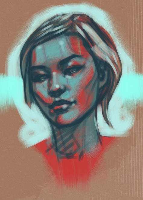 Some portrait stuff, there is some pretty good colors in there.