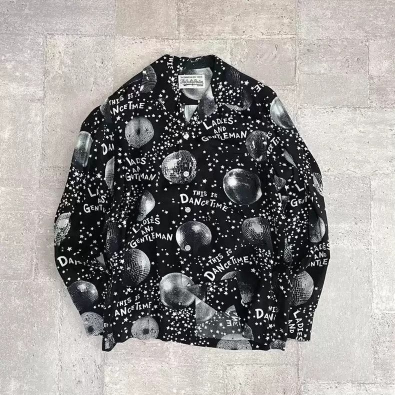 Wacko Maria 18Ss Disco Ball Hawaiian Shirt