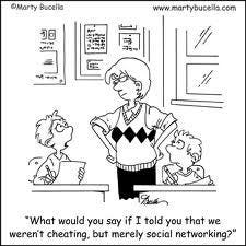 CARTOON Cheating « Chestnut ESL/EFL