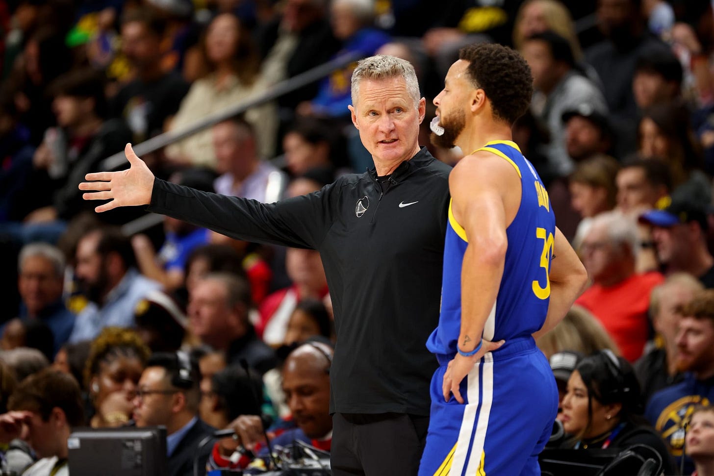 Steph Curry Talks Steve Kerr's 'Special Personality' After HC's New Warriors  Contract