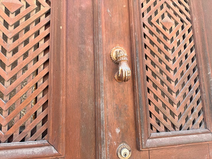 Doors and door knockers