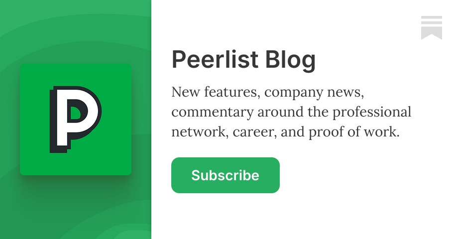 Peerlist Blog | Akash Bhadange | Substack
