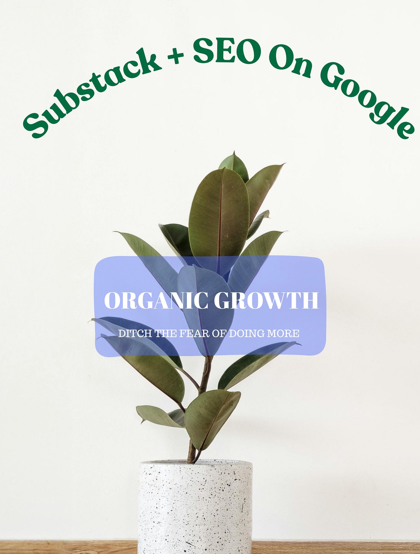 Illustration representing intentional Substack growth, focusing on simplicity, long-term goals, and organic audience building.