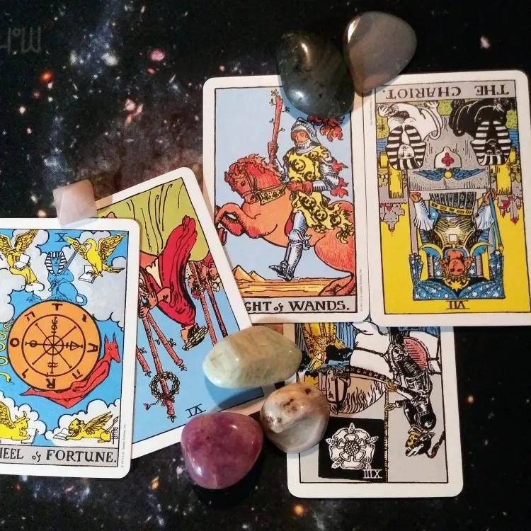 A Message from the Universe ~ Someone Needs a Time Out :) Rider Waite Pocket Tarot Cards