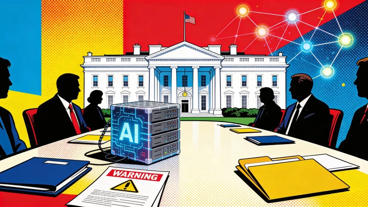 AI model review illustration