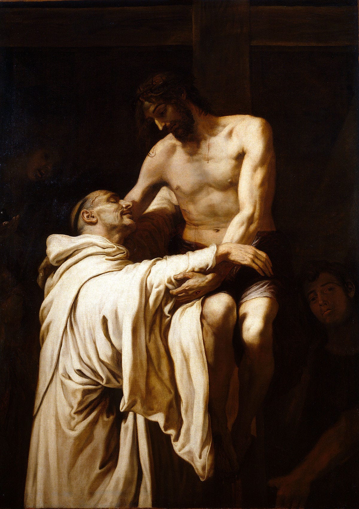 Christ Embracing Saint Bernard - Wikipedia