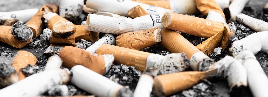 Cigarette butts Cigarette butts