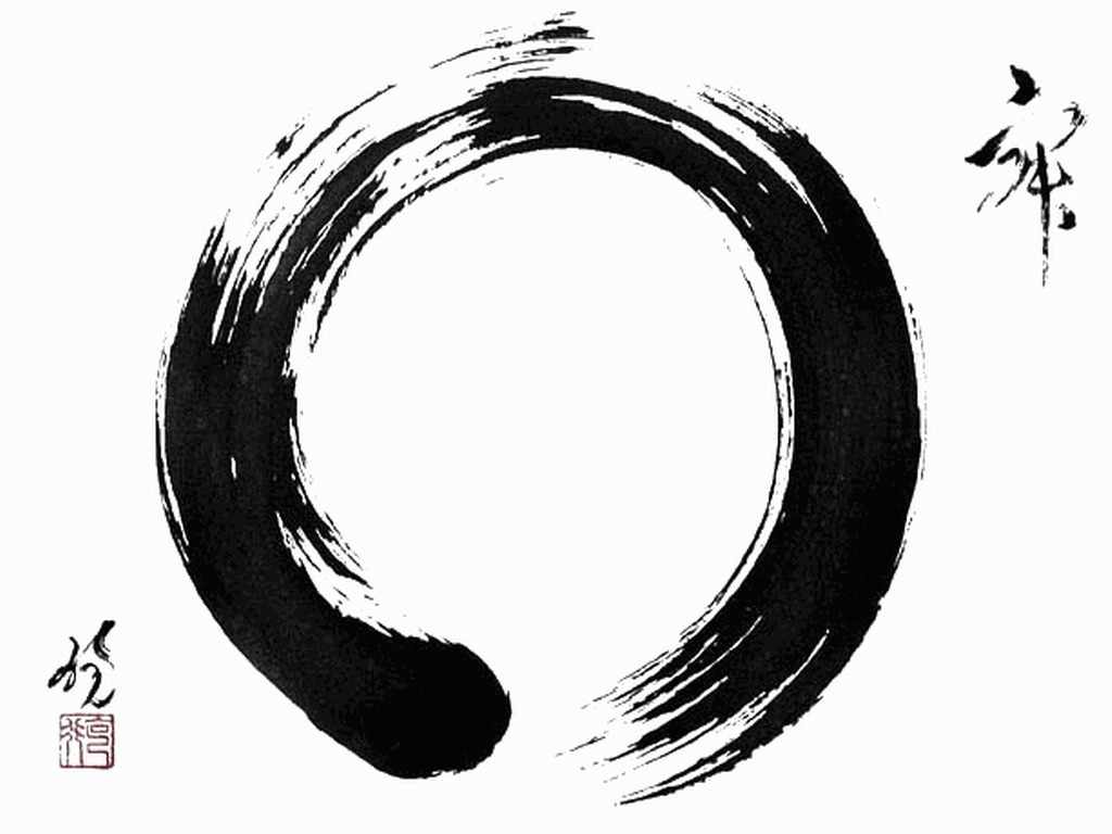 Enso symbol: endings as beginnings