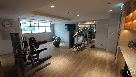 Gym and Pool on 7th floor of Courtyard