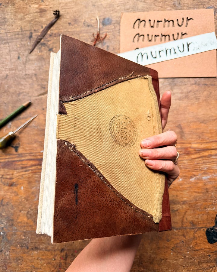 Bookbinding With Antique Materials