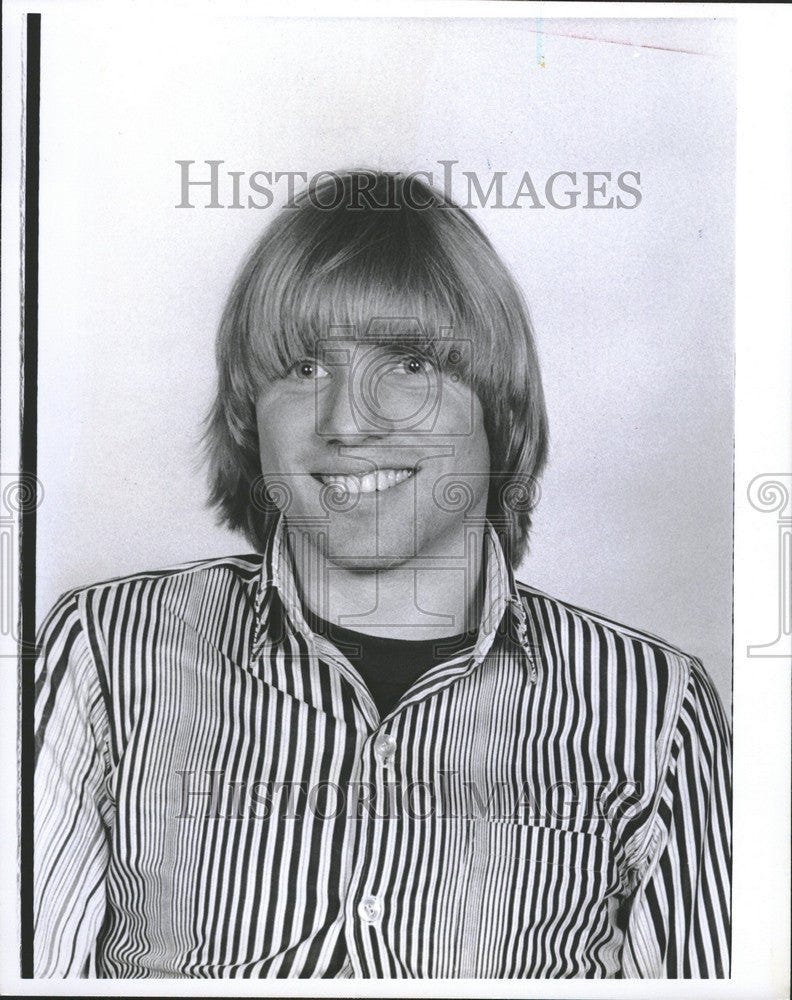 1978 Press Photo Greg Shaw Fanzine Publisher
