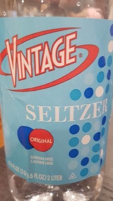Vintage, seltzer - Product