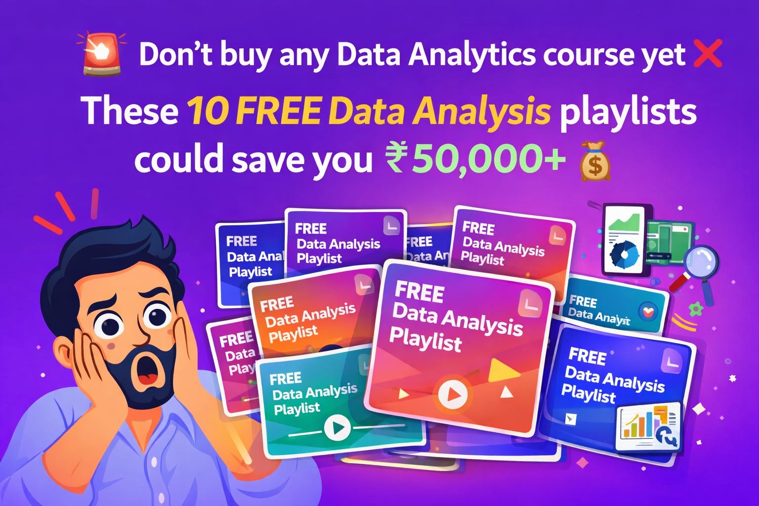 Abhisek Sahu (@dataelevateengineer): "🚨 Don’t buy any Data Analytics ...