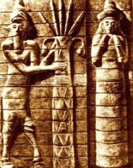 Enlil and Ninlil (Public Domain) Enlil and Ninlil (Public Domain)
