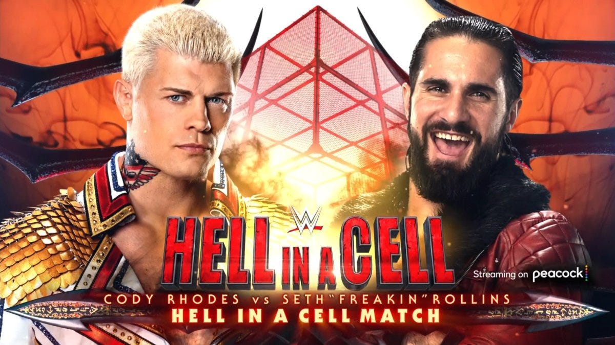 Cody Rhodes vs. Seth Rollins announced for WWE Hell in a Cell - WON/F4W -  WWE news, Pro Wrestling News, WWE Results, AEW News, AEW results