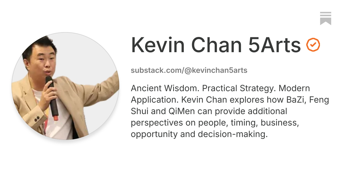 Kevin Chan 5Arts | Substack