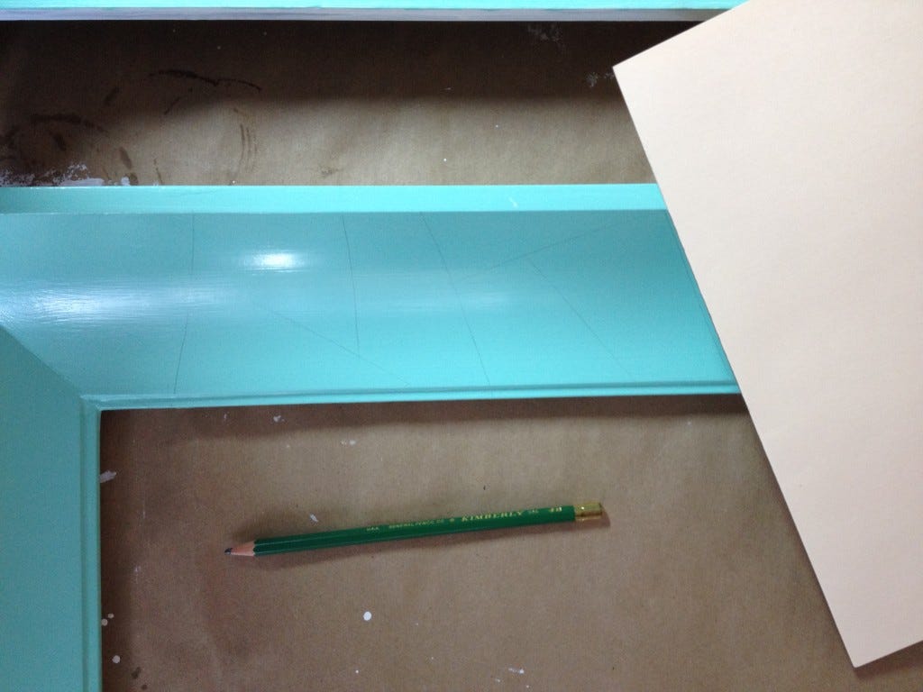Lines marked for malachite sections