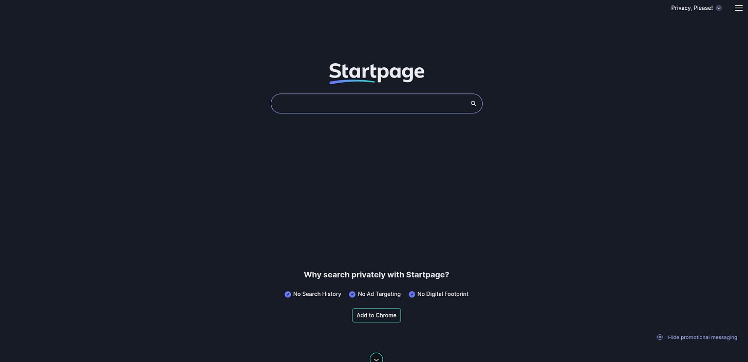 Startpage