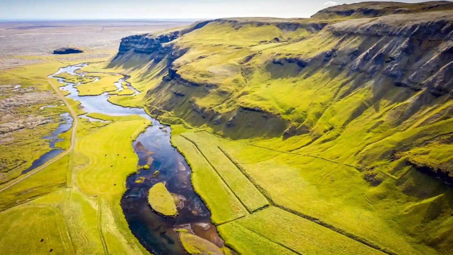 The Geirlandsa River, located in the stunning landscape of Iceland, is a haven for anglers worldwide due to its rich population of Sea-Run Brown Trout.