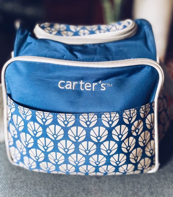 Baby gears Carter baby bag