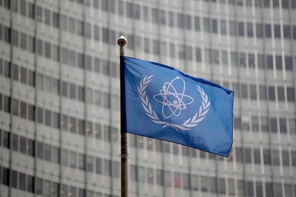 The flag of the International Atomic Energy Agency flies in front of its headquarters during an IAEA Board of Governors meeting in Vienna, Austria, Wednesday, Nov. 22, 2023. (AP) The flag of the International Atomic Energy Agency flies in front of its headquarters during an IAEA Board of Governors meeting in Vienna, Austria, Wednesday, Nov. 22, 2023. (AP)